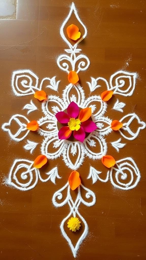 क्लासिक कोलम कलात्मकता तकनीक