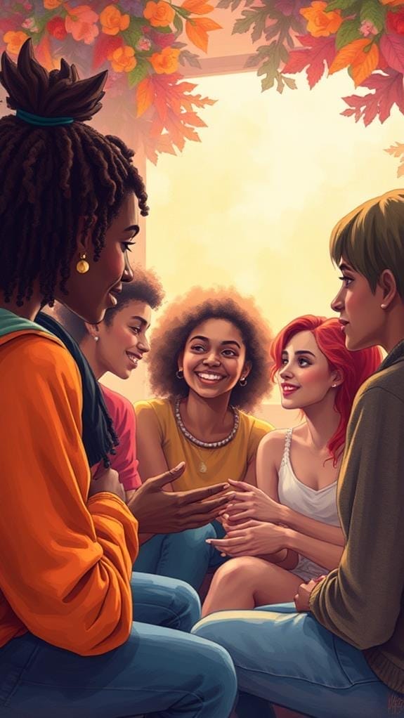 व्यक्तियों की बातचीत के बीच संबंध