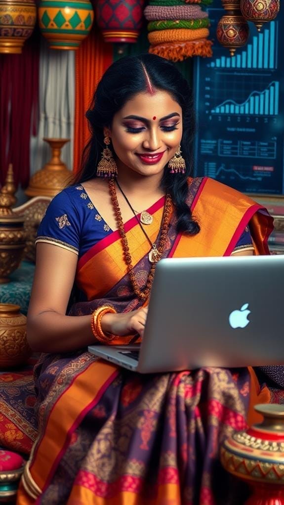 From Tradition to Tech: How Indian Women Are Balancing Cultural Values in the Digital Age| Nari Nirvana embracing technology in business