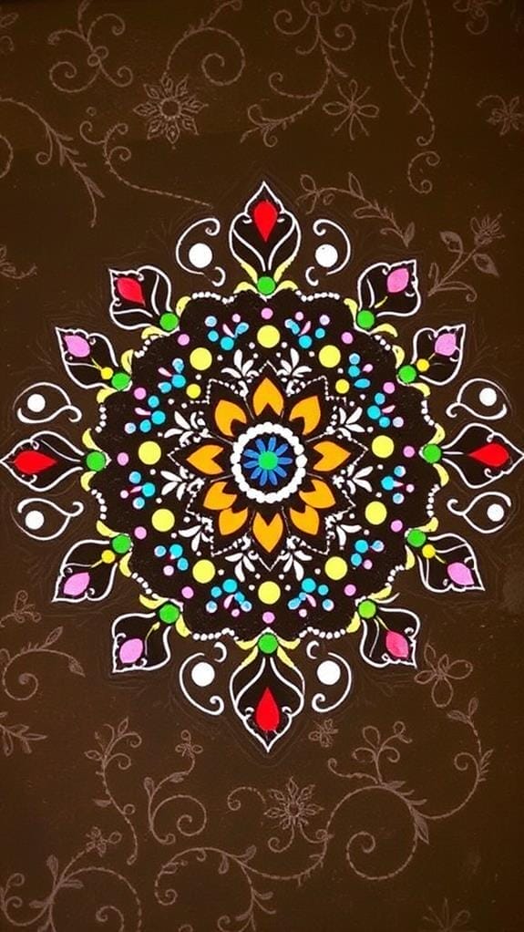 मिनिमलिस्ट सर्कुलर डिजाइन आर्ट