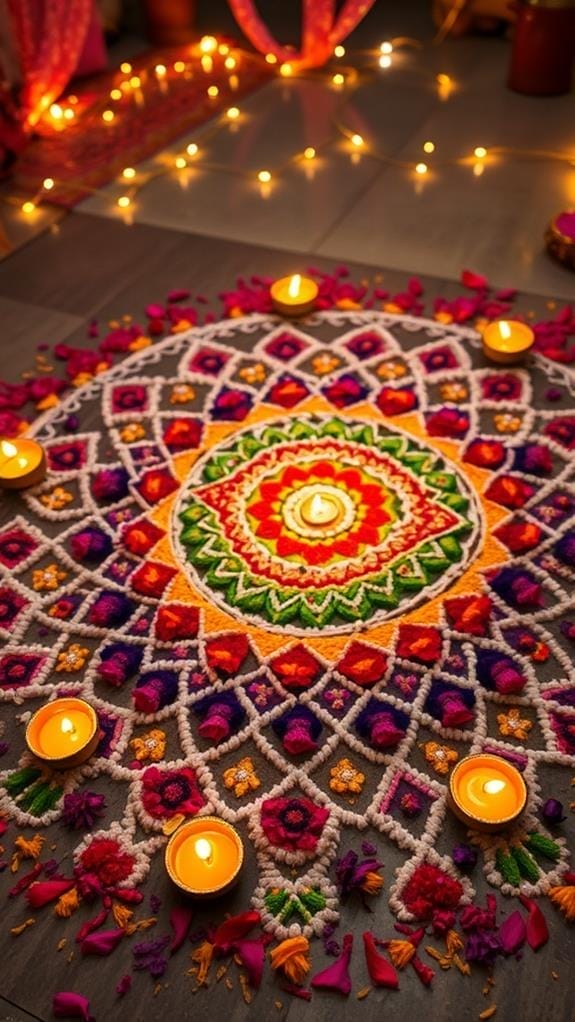 सर्पिल पैटर्न छुट्टी सजावट