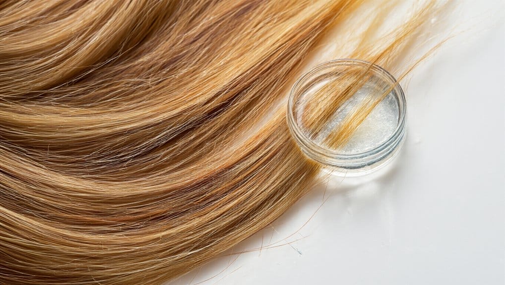 benzoyl peroxide and hair