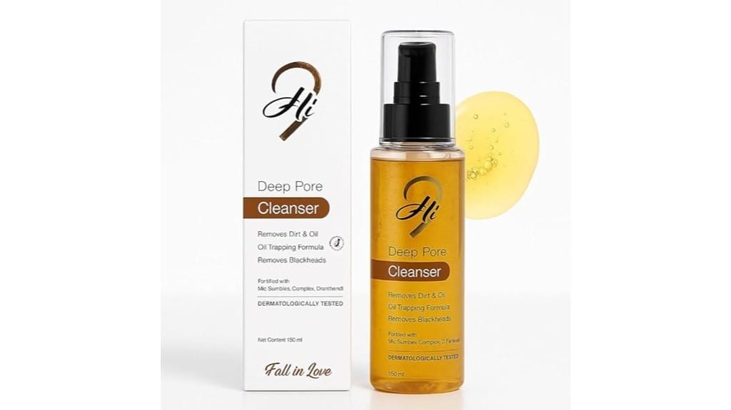 deep pore facial cleanser