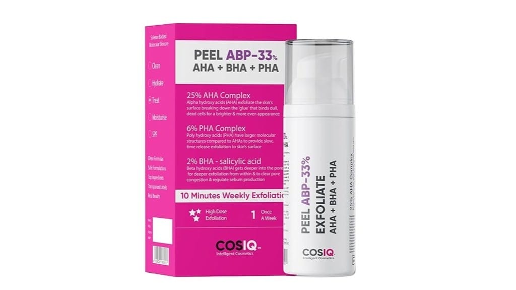 exfoliating facial peeling solution