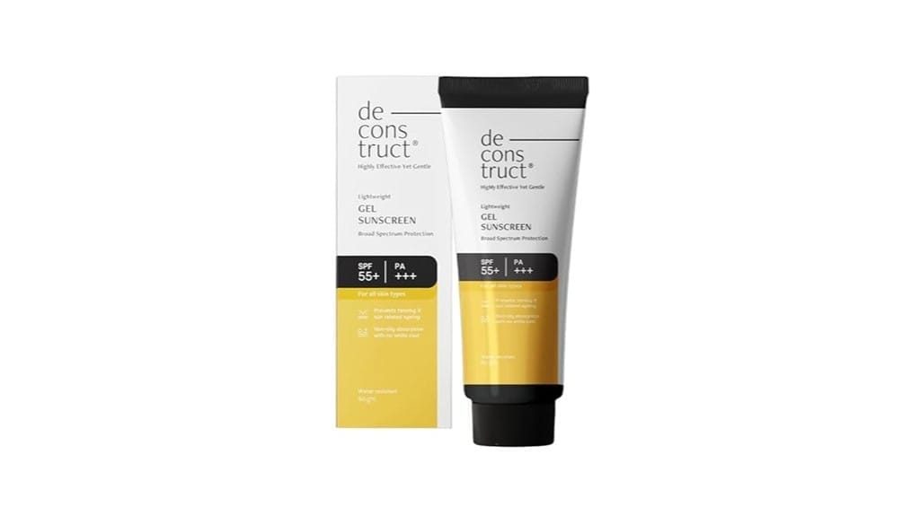 face gel sunscreen spf 50