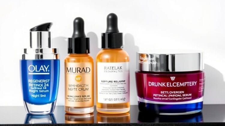 gentle encapsulated retinol serums