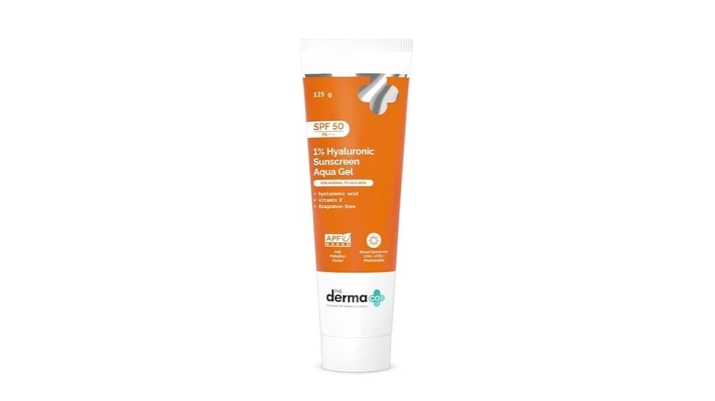 hydrating sunscreen gel formula