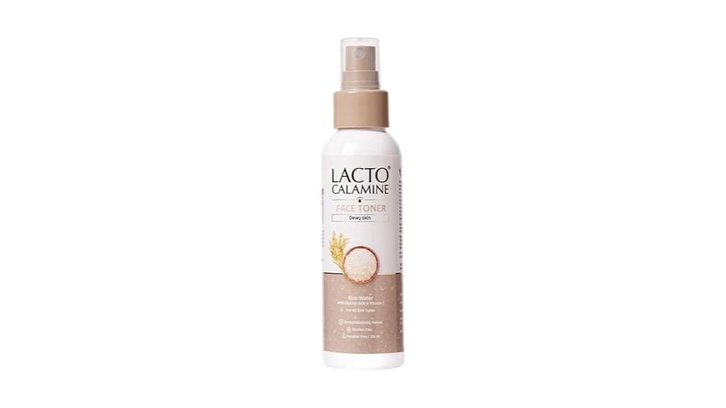 lacto calamine rice toner