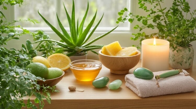 naturally glowing skin tips