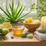 naturally glowing skin tips