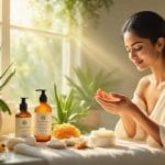 radiant indian skin routine