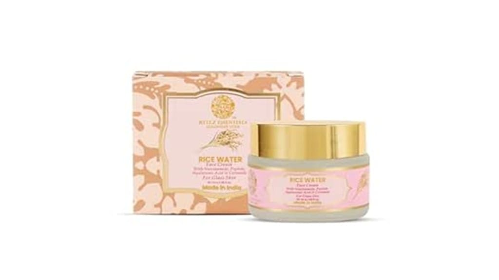 rice water face cream