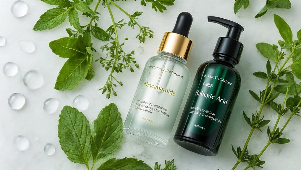 skin clarifying ingredient combination