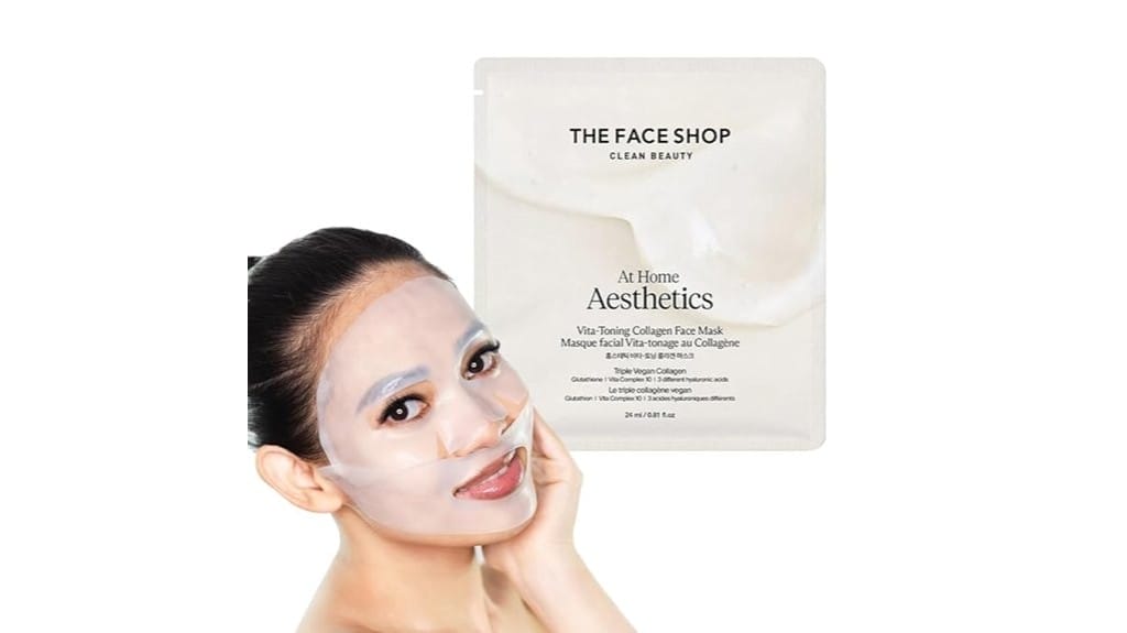 vegan collagen face mask