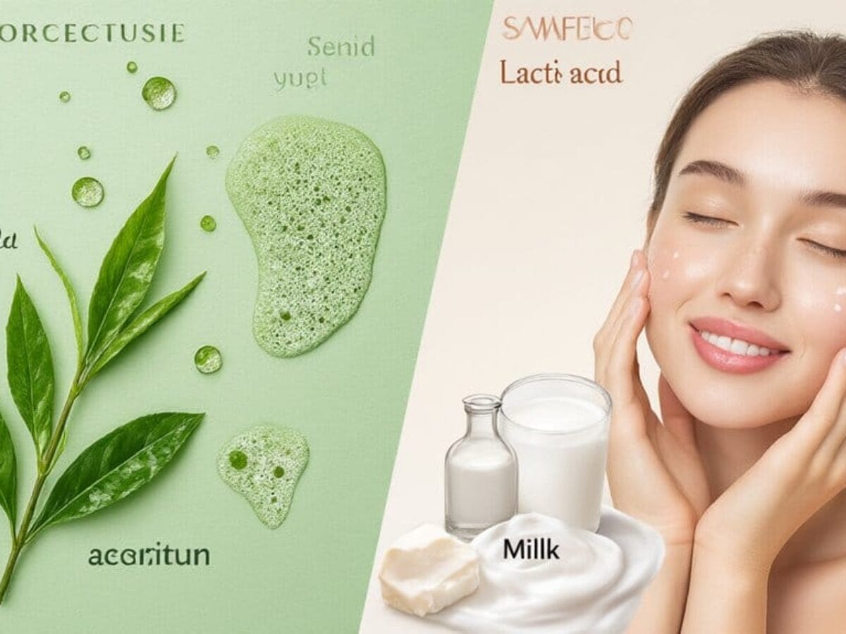 acid comparison for skincare