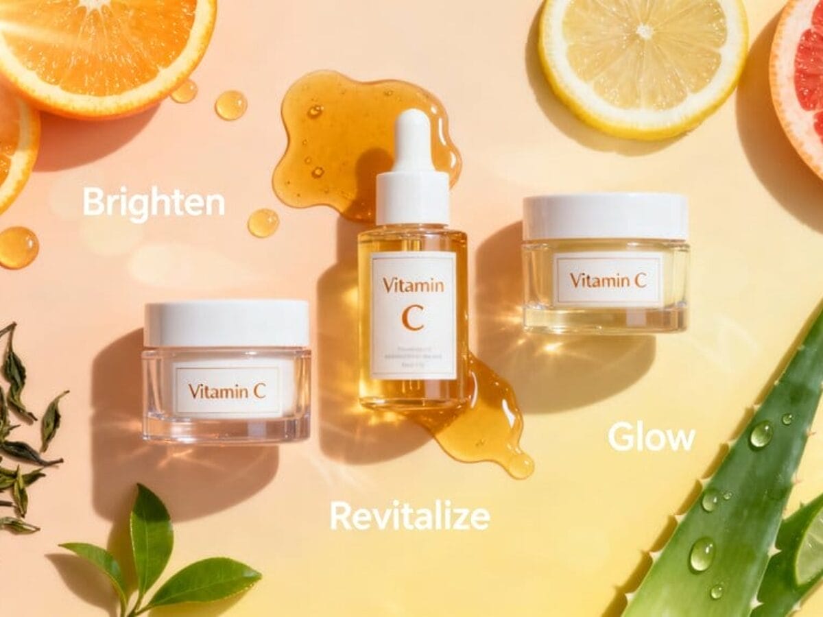 brightening vitamin c skincare