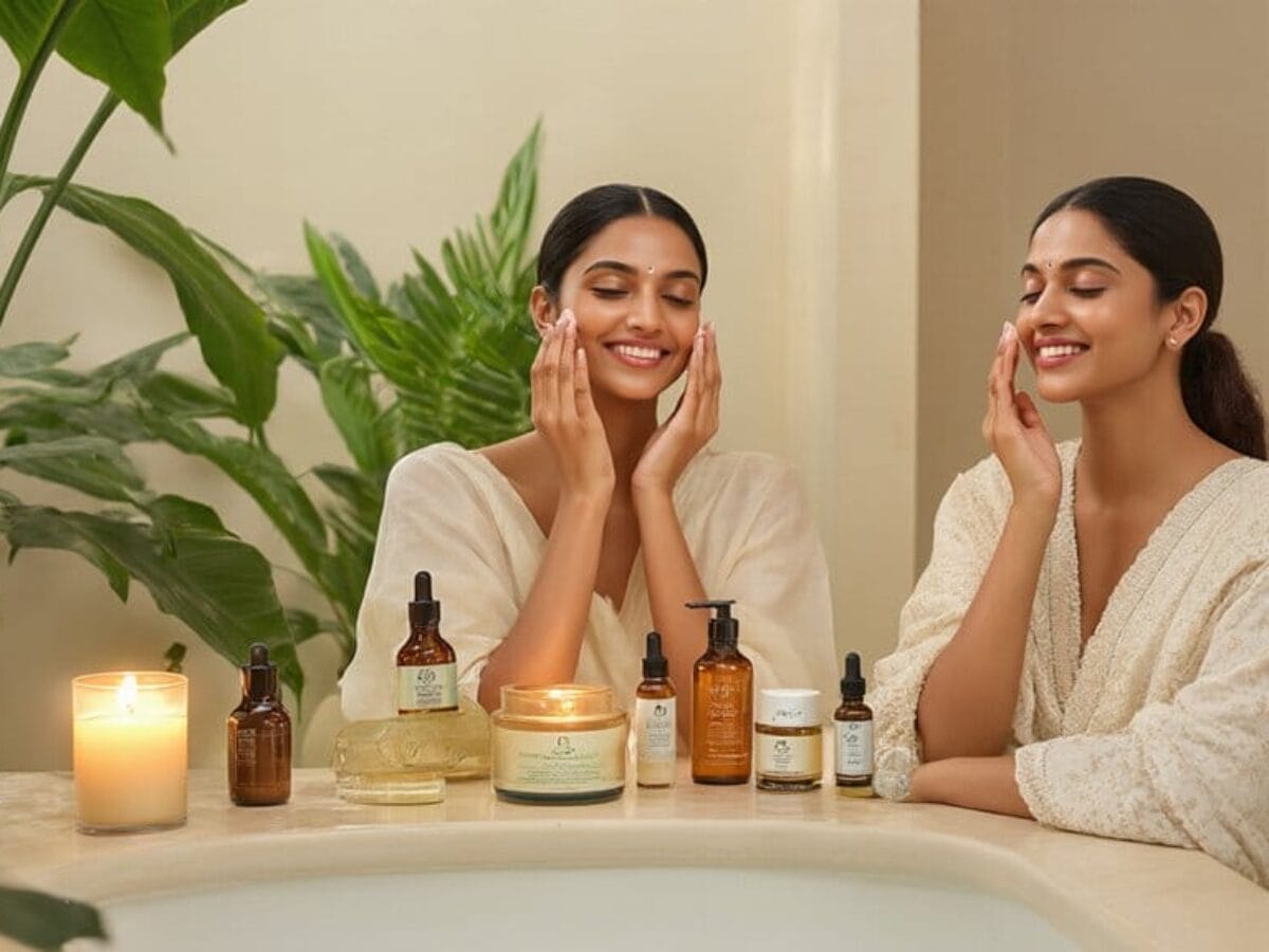 combination skin care routine