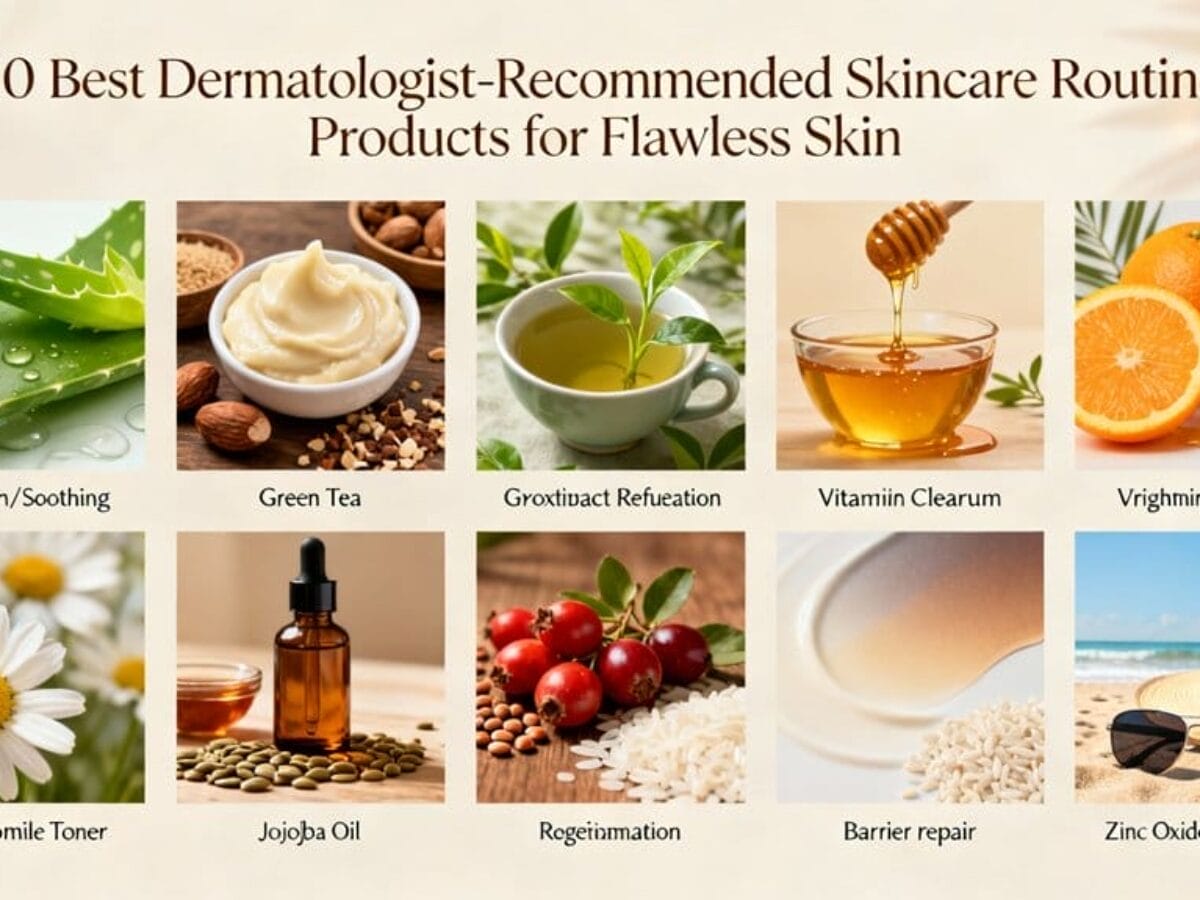 dermatologist recommended skincare products