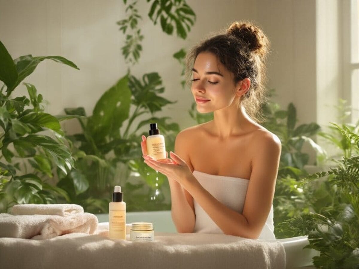 উজ্জ্বল ত্বকের জন্য হাইড্রেশন