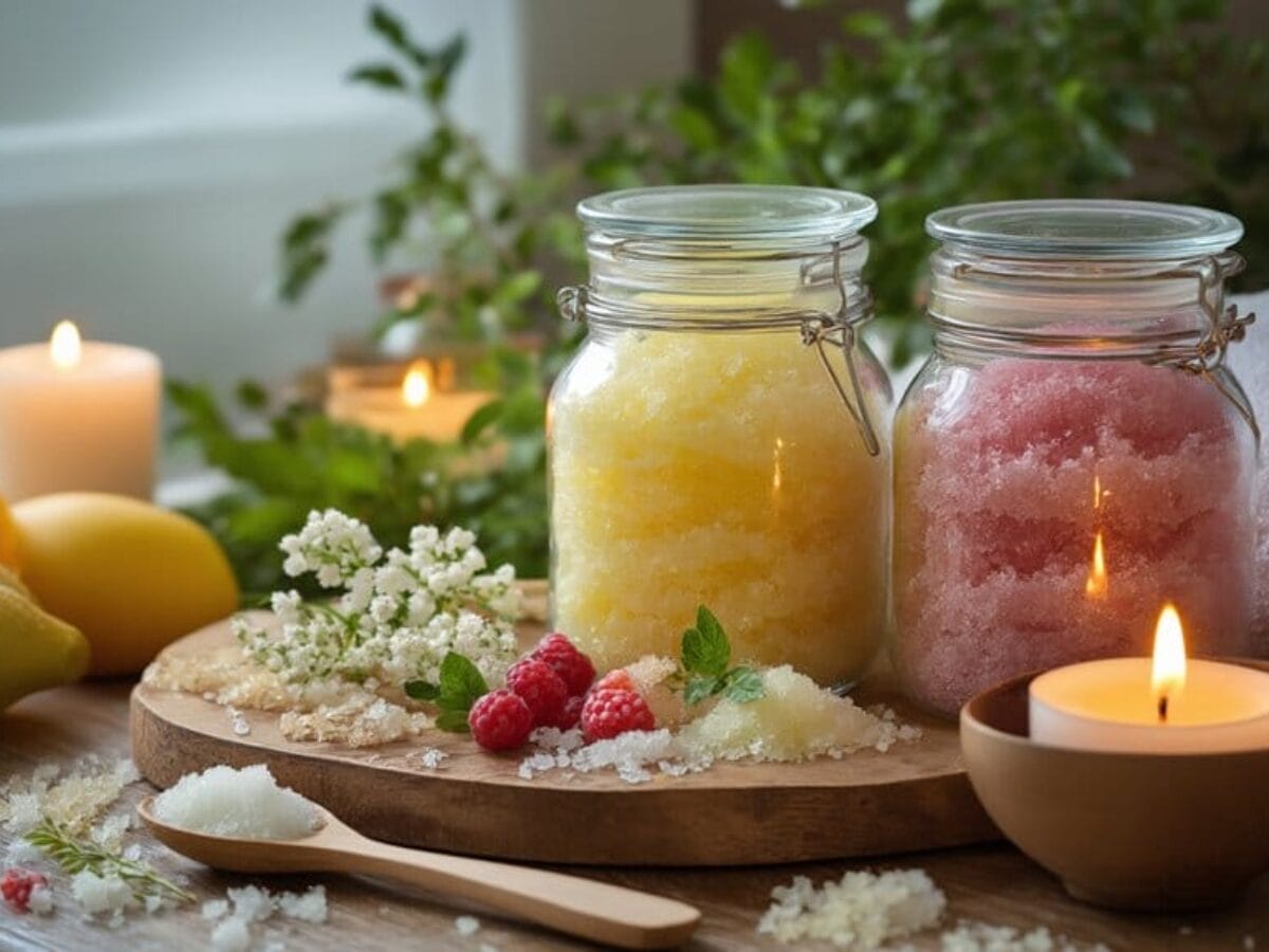 natural face glow scrub