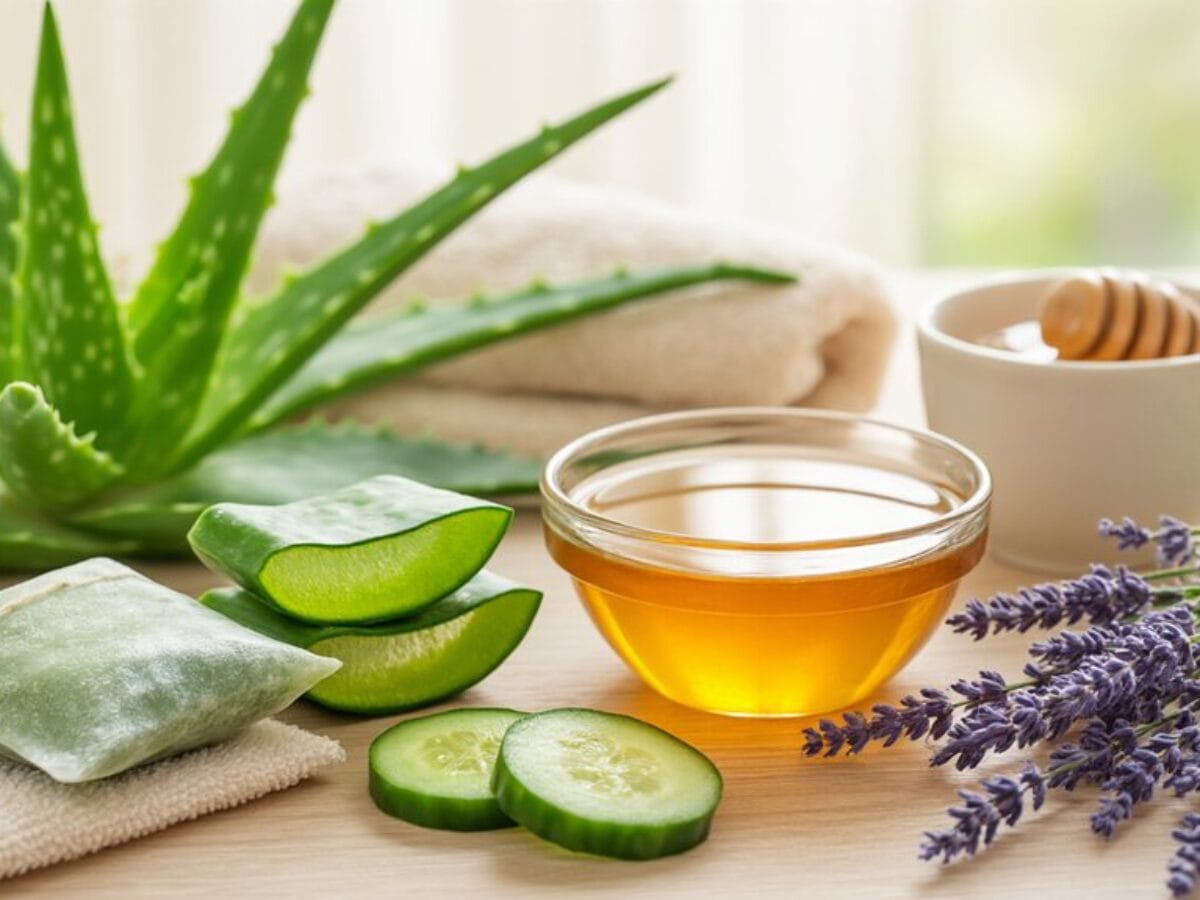 natural methods for redness reduction