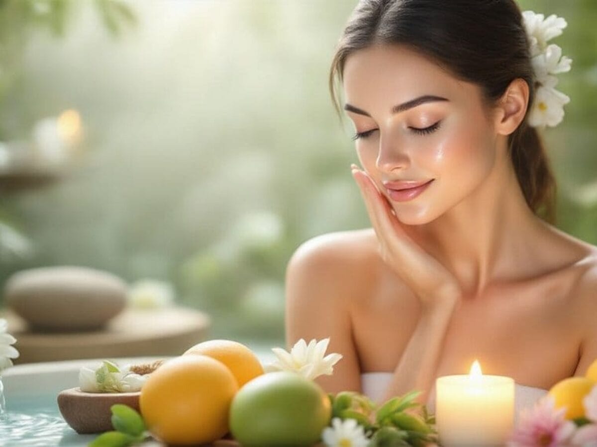 ল্যাকটিক অ্যাসিড সহ প্রাকৃতিক উজ্জ্বলতা