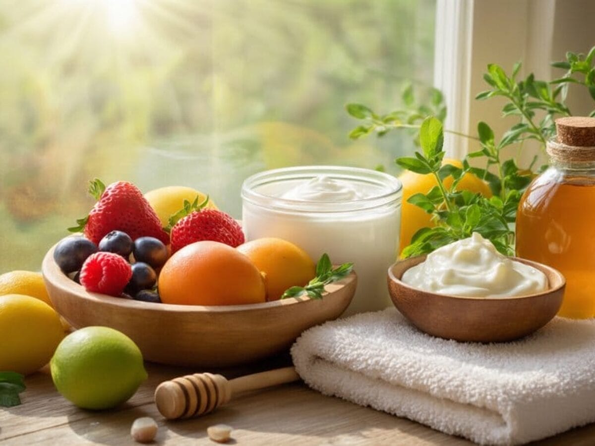 natural radiant skin masks