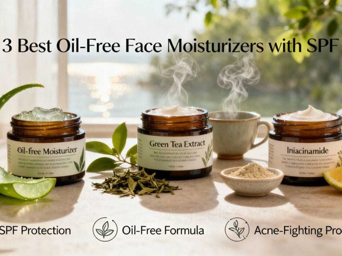 oil free moisturizers with spf
