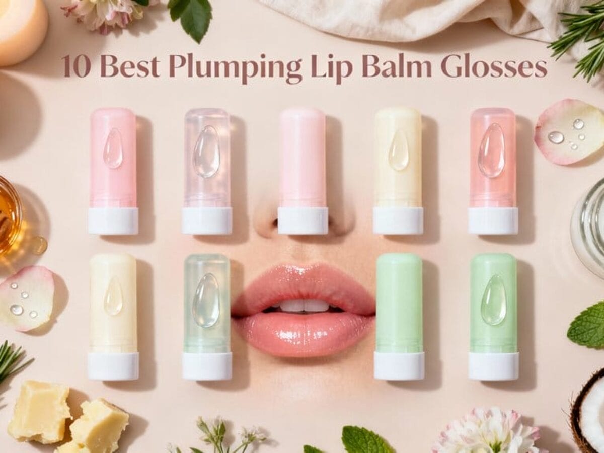 plumping lip balm glosses