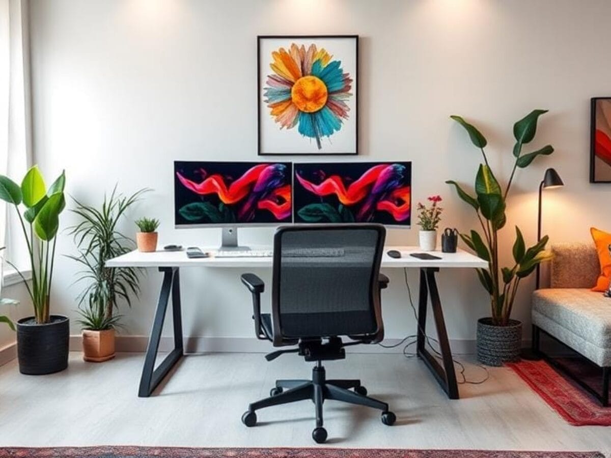 proficient home office setup