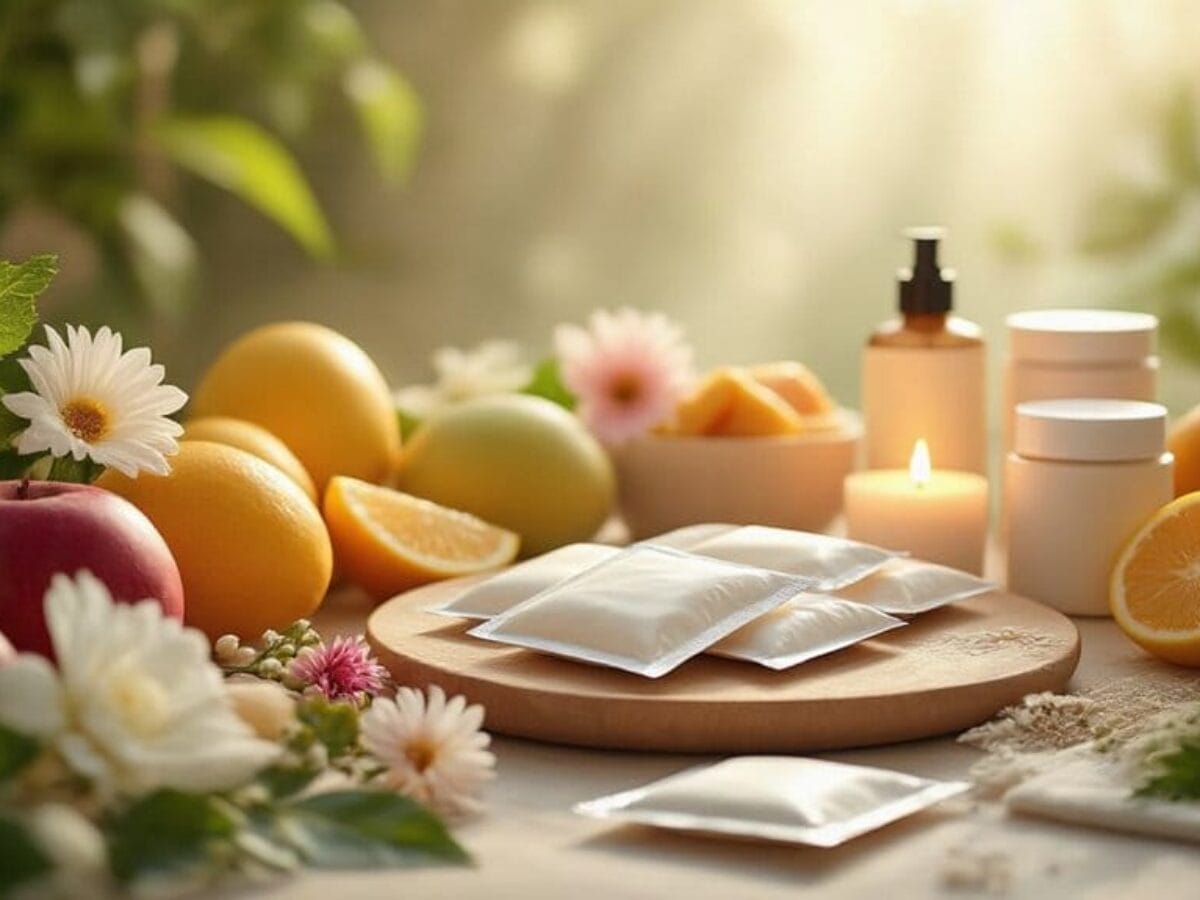 radiant skin with collagen