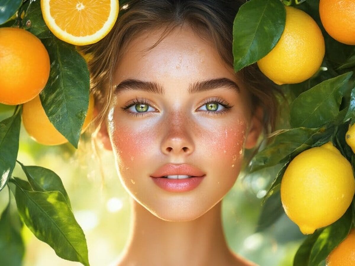 radiant skin with vitamin c