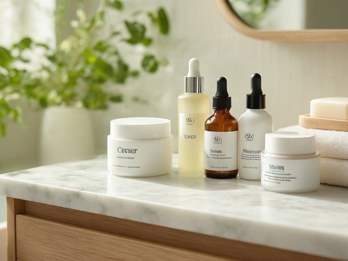 skincare routine step guide