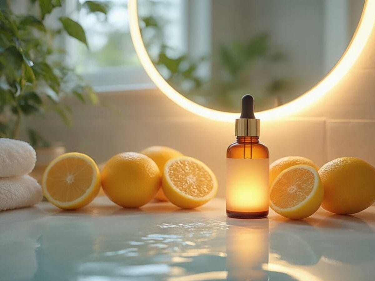 vitamin c application timing